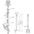 Vogels CT243022S Turning TV/Monitor Ceiling Mount product image