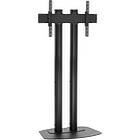 TV/Monitor Floor Stand with Tilt ‑ Black