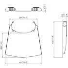 Vogels PFA 9033 Accessory shelf for PFT 2520, PFF 2420 product image