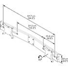 Vogels PFA 9102 Dual monitor adapter for Vogels desktop monitor mounts product image