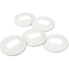 White ceiling plate cover for PUC 25xx Series