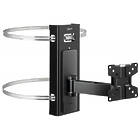 Vogels PFA 9145 Column Clamp Connect-it finished in Black/Silver product image