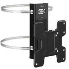 Vogels PFA 9145 Column Clamp Connect-it finished in Black/Silver product image