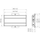 Vogels PFB 3402S Connect-it 290mm Interface bar finished in Silver product image
