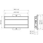 Vogels PFB3402S Connect-it 290mm Interface bar finished in Silver product image