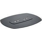 Vogels PFF 7050 Connect-it Large Back-To-Back Floor Plate finished in black