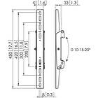 Vogels PFS 3304 Vertical mounting arms for LCD/LED monitors and commercial TV's product image