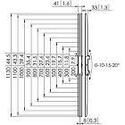 Vogels PFS 3311 Vertical mounting arms for LCD/LED monitors and commercial TV's product image