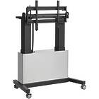 Motorised Touch Screem Trolley with cabinet for 50‑86" interactive monitors