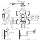 Vogels PFW 2040 Triple Pivot Lockable TV/Monitor Wall Mount product image