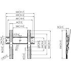 Vogels PFW 6410 Heavy Duty Tilting Lockable TV/Monitor Wall Mount product image