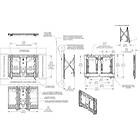 Vogels PFW 6880 Low profile Video wall pop-out module product image