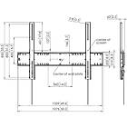Vogels PFW 6910 Heavy Duty Tilting Lockable TV/Monitor Wall Mount product image