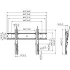 Vogels PFW6810 Heavy duty tilting lockable wall mount for 55-80 inch monitors product image