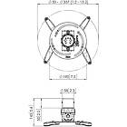 Vogels PPC 1500W Universal Projector Ceiling Mount product image