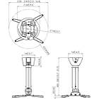 Vogels PPC 2540 Universal Projector Ceiling Mount product image