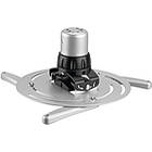 Vogels PPC2500 Universal Projector Ceiling Mount (Max 30kg; 14cm length adjustment, 0-15deg. tilt; Finished in silver)