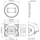 Vogels PUC 1070 Connect-it Tilting Ceiling plate product image