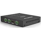 WyreStorm CON-H2-EDID 1:1 HDMI In-line Signal Re-clocker with EDID Management and audio extraction connectivity (terminals) product image