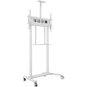 M Motorised  Floorstand XL 150kg Black Monitor Trolley
