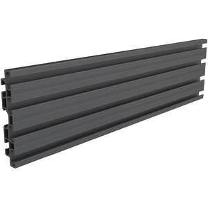 M Pro Series - Single Screen Rail 28cm Black