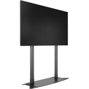 M Public Display Stand 210 Dual Pillar MAX Floorbase Plinth Monitor Stand