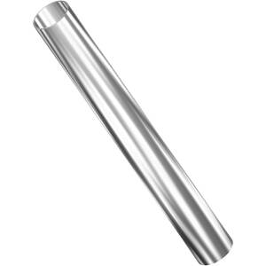 760mm mild steel chrome finished undrilled column for trolleys and floor stands