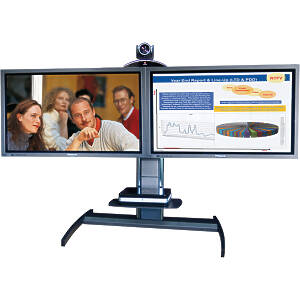 Avecta Twin‑Screen Low‑Level Stand