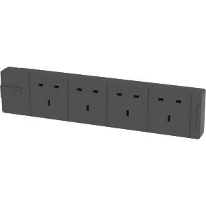 Avecta 4‑Way Power Socket with 4m cable