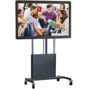 PowaLift Powered Height Adjustable TV/Monitor Trolley