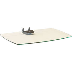 Axia 78×39cm Toughened Glass shelf<br> Max. 20kg.