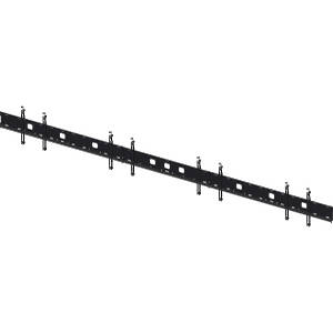 Inline multi‑screen wall mount for 4 × 55″ large format displays