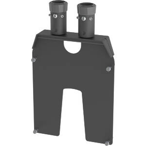 Twin Column Back‑To‑Back Adaptor for Pozimount/Xactmatch Wall Mounts