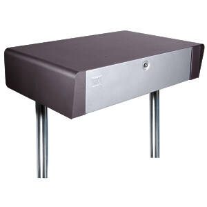 Lockable cabinet 'TOPFIX' for TV trolleys