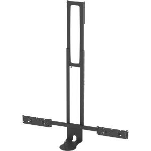Twin Sound Bar & Video Camera Mount for Heavy Duty PZX9 Universal Mount for screens up to 110″