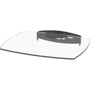 Parabella 500mm × 500mm Polished Edge Toughened Glass Shelf