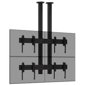 2×2 Video Wall Ceiling Mount