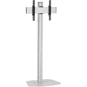 Monitor/TV Floor Stand with tilt‑ Silver