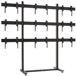 3×3 Video Wall Floor Stand