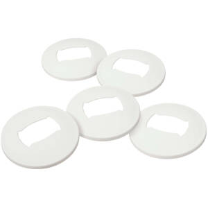 White ceiling plate cover for PUC 25xx Series