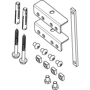 Additional bracket kit for Connect‑it interface bars