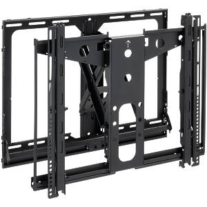 Low profile Video wall pop‑out module