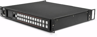 Seamless Switchers/Scalers convert all inputs to common format and allow virtually instantanious switching between inputs.Components