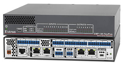 Matrix switching for analogue stereo audio switching.Components
