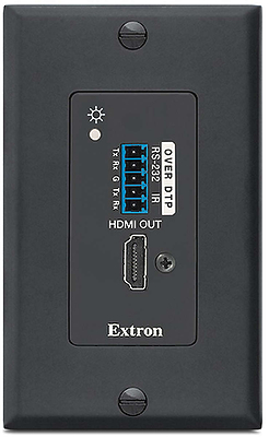 Wall plates for connection, transmitting and receiving of HDMI and DVI signals.Components