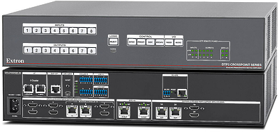 Seamless Switchers/Scalers convert all inputs to common format and allow virtually instantanious switching between inputs.Components