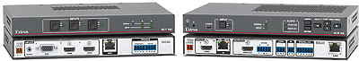 Analogue computer graphics (RGBHV) signals can be converted to twisted pair (Cat5) cabling for cost effective distribution.Components