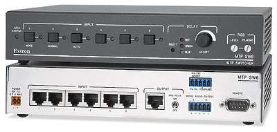 Devices for switching multiple twisted pair inputs to a single twisted pair output.Components