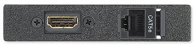 Extron One HDMI Female to Female and One RJ-45 Female To Female product image