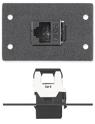 Extron One RJ-45 Female to Punch Down for CAT 6 product image